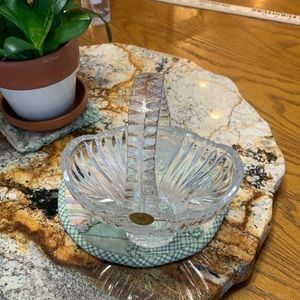 Princess House Small Crystal Basket